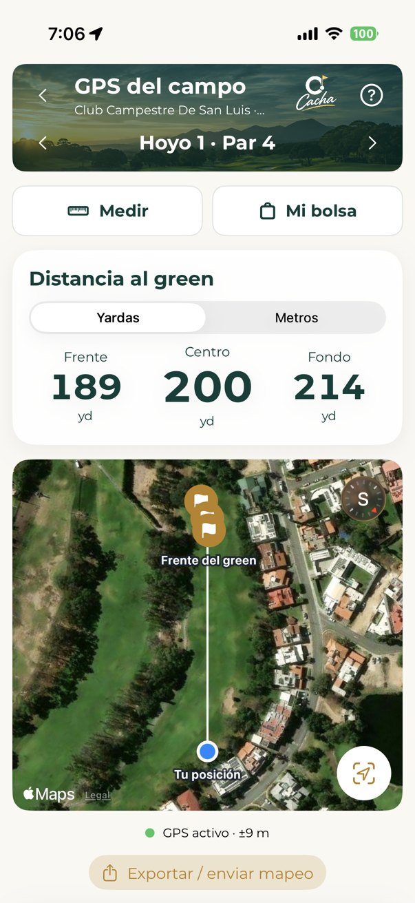 GPS del campo